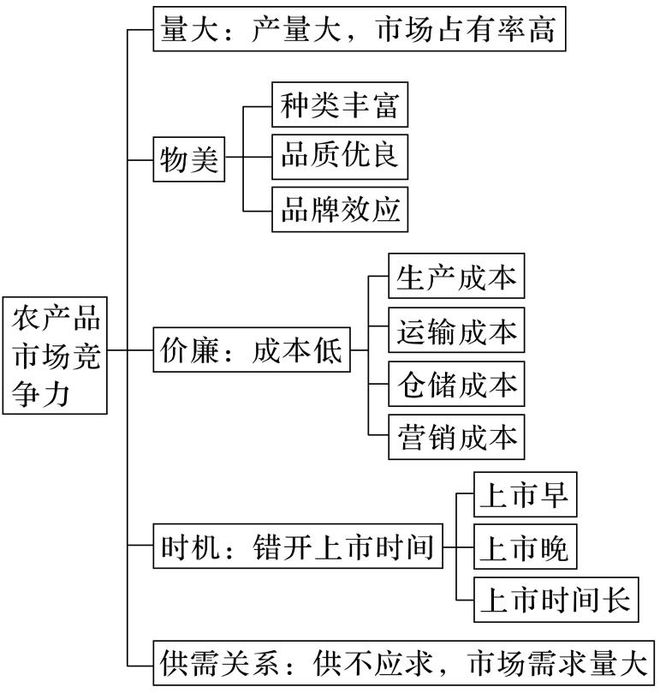 地理 二轮微专题22 市场竞争力mg不朽情缘游戏平台2025高考(图6)